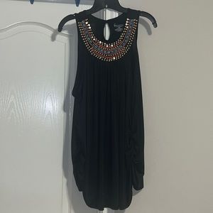 Lane Bryant Side Ruched Tank Top Size 26/28